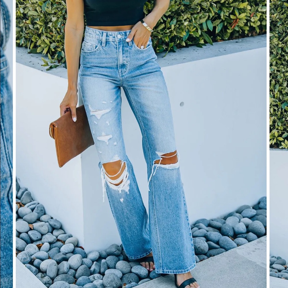 Leslie 90’s Vintage Flare Jeans
